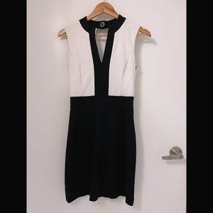 Le Chateau, A-Line cutout mod-esque cute officewear dress